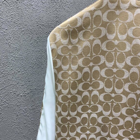 Coach Patchwork All Over Print Jacket Baseball Jacket - Picture 6 of 9